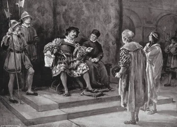 Thome de Sousa, Brasiliens første generalguvernør (litografi)