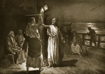 „Slå, men hør mig“, illustration fra 
