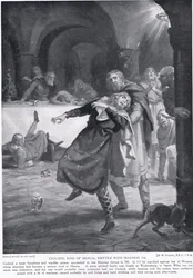 Kong Ceolred af Mercias vanvid AD 716