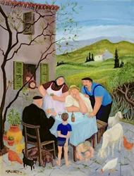 Le Dimanche (olie på lærred)
