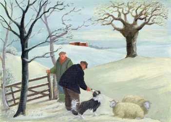 Landmanden og hans hund