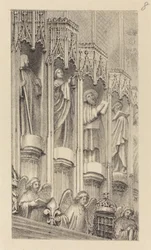 Statuer i arkitekturen af Henry den Syvendes kapel, Westminster Abbey