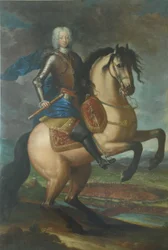 Rytterportræt af Carlo Emanuele III