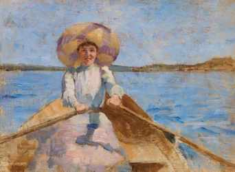 Rørende kvinde, skitse