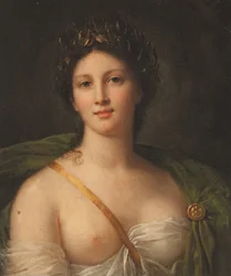 En muse (olie på lærred)