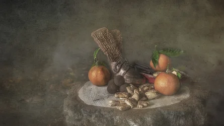 Landlige appelsiner og småkager