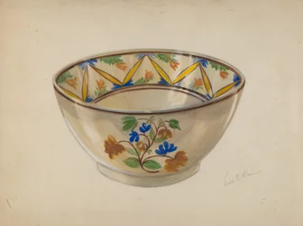 Skål, c. 1936.