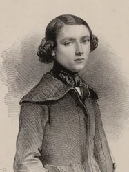 Portræt af organisten og komponisten Louis James Alfred Lefébure-Wely 1817-1869, 1840.