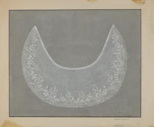 broderet krave, ca. 1936.