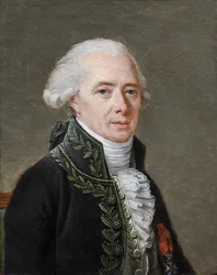 Portræt af Francois-Andre Vincent 1746-1816, 1816.