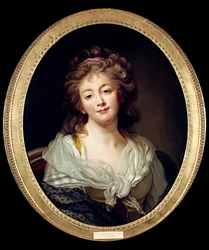 Selvportræt. Maleri af Marie Genevieve Bouliard (1772-1819)