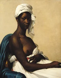 Portræt af en sort kvinde, 1799-1800
