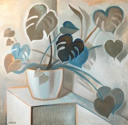 Moderne Monstera Hearts