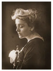 Portræt af Eleonora Duse, ca. 1910 (foto)
