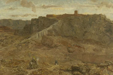 Bjergrigt landskab i Egypten