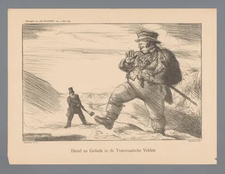 David og Goliat i Transvaal Fields (titel på objekt)