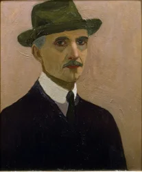 Selvportræt Marius Borgeaud