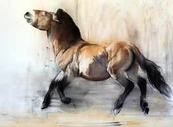 Ancient Horse (Przewalski om vinteren), 2014