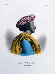 Ram Mohan Roy, grundlægger af Brahmo Samaj, 1828