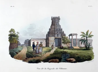 Pagoden i Vilnour, 1828