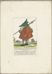 Dwerg Riepl Gleichdron, ca. 1710 Riepl Gleichdron, licenseret og privilegeret pølseskærer og spansk æbleabaldator (titel på objektet) Il Callotto resurcitato eller nyindrettet lille kabinet (serietitel)
