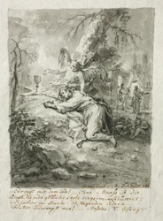 Kristus på Oliebjerget, 1788.