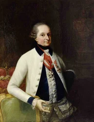 Nikolaus I, Prins Esterházy 1714-1790 i uniformen af sit ungarske infanteriregiment nr. 33