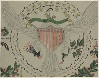 Vægmaleri, ca. 1939.