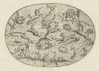 Oval med atten dyr Nev Thier Bvechlein (serietitel)
