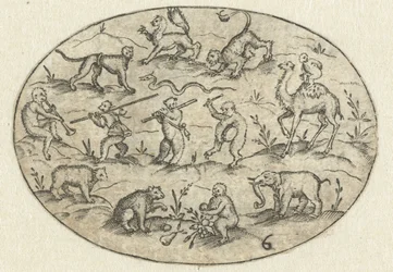 Oval med fjorten dyr Nev Thier Bvechlein (serietitel)