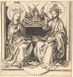 Kristus velsigner jomfruen