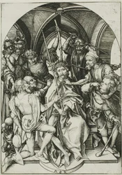 Kristus kronet med torne, fra The Passion