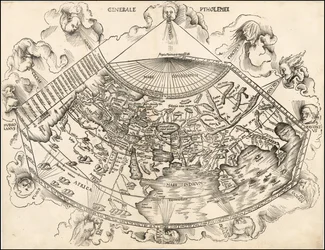Ptolemæisk verdenskort fra 1513 af Martin Waldseemüller