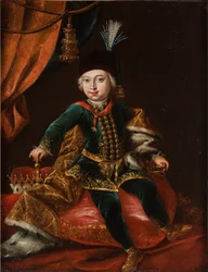Portræt af kejser Joseph II 1741-1790 som barn