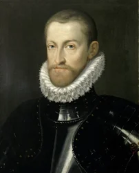 Portræt af Rudolf II af Østrig 15521612, hellig romersk kejser, ca 1578