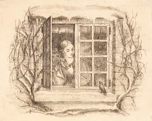Illustration til "Halvhundrede Fabler for Børn" af Hey