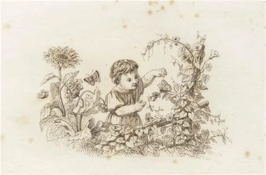 Illustration til "Halvhundrede Fabler for Børn" af Hey