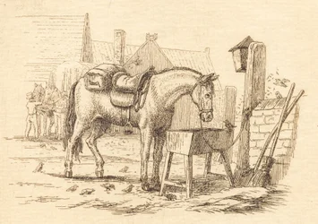 Illustration til "Halvhundrede Fabler for Børn" af Hey