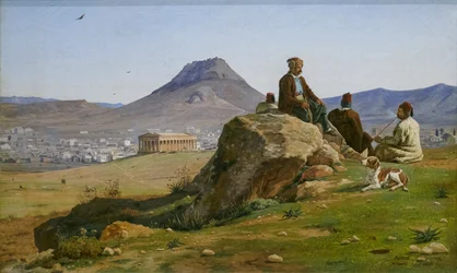Udsigt over Athen fra sydvest