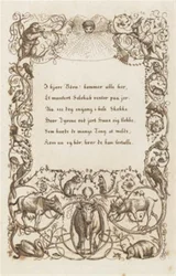 Illustration til "Halvhundrede Fabler for Børn" af Hey
