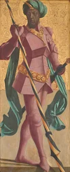 Sankt Maurice (indeni)
Sankt Sebastian (udenfor)