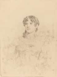 Lady Maria Hooker, da Miss Turner i en alder af sytten, 1814.