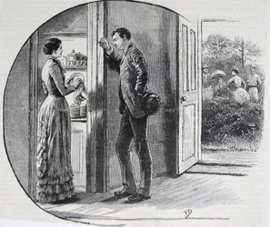Illustration af husmor