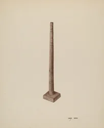 Lysestage, ca. 1940.