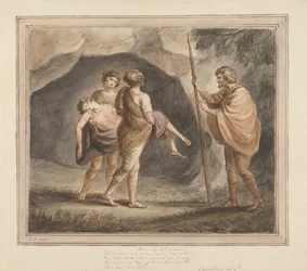 Arviragus, Bearing Imogen as Dead in his Arms, 