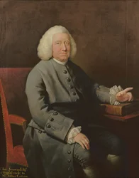 Portræt af Charles Jennens (1700-73), protektor og ven af Händels