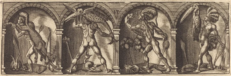 De forskellige portrætter og figurer XIII