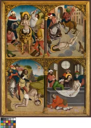 The Legend of St. George, ca. 1500-10 (olie på panel)