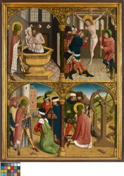 The Legend of St. George, ca. 1500-10 (olie på panel)