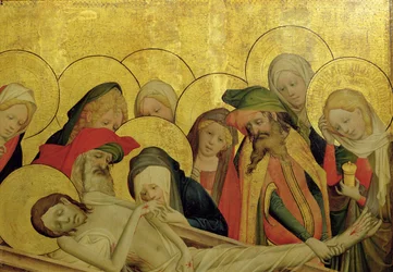 Thomas-alteret fra Johanneskirken i Hamburg, påbegyndt i 1424 (tempera og olie på panel) (detalje af 144552)